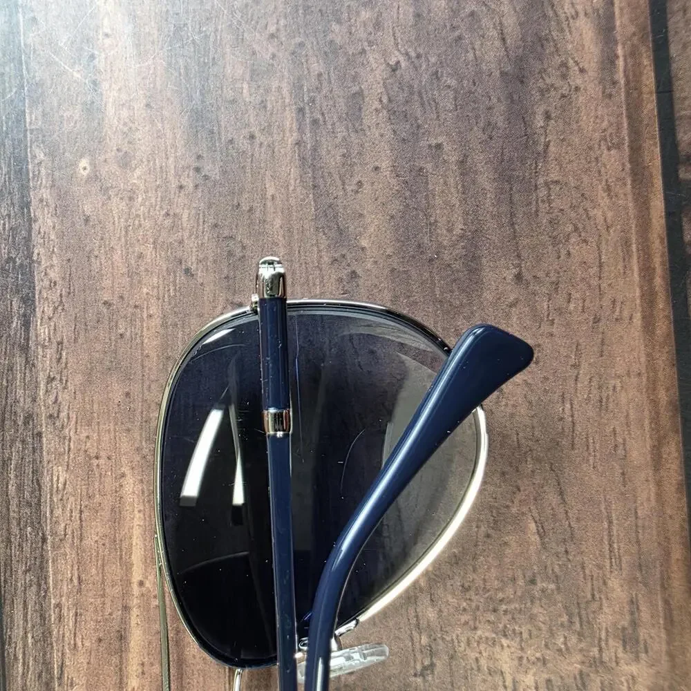Aviator Style Women's Sunglasses - Black Lenses $27